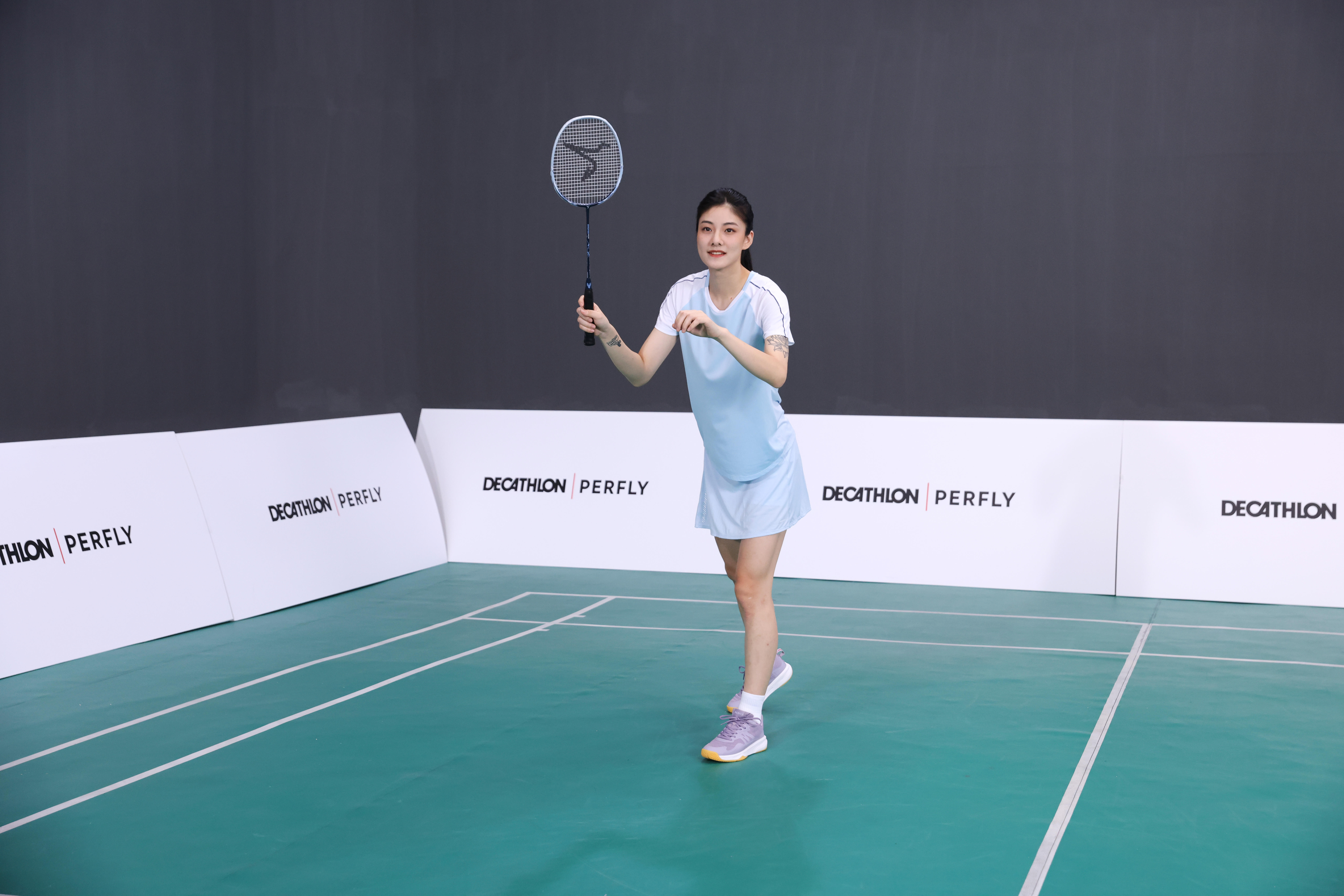 Badminton Racket - BR Sensation 530 Blue - PERFLY