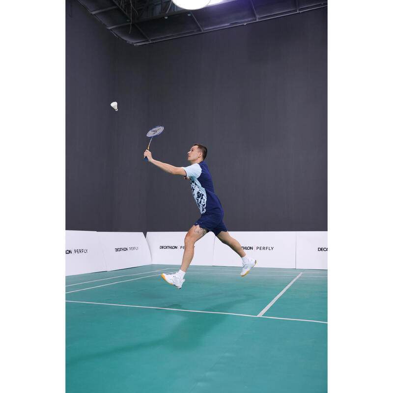 Încălțăminte Badminton BS560 Lite Alb Bărbați