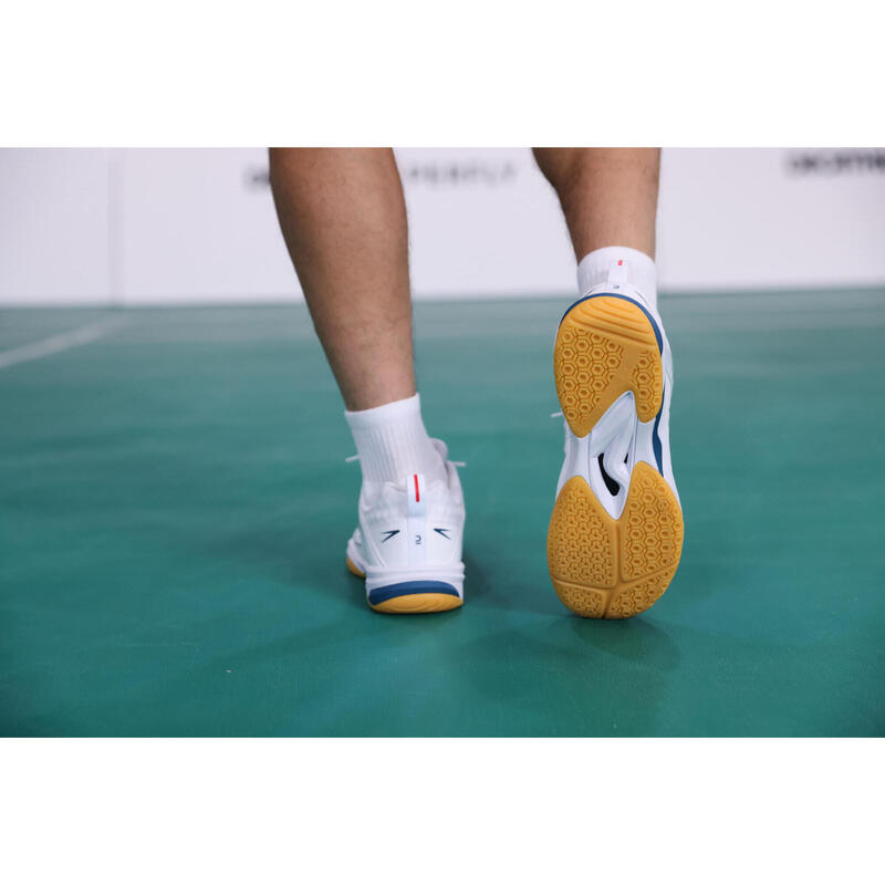 Încălțăminte Badminton BS560 Lite Alb Bărbați