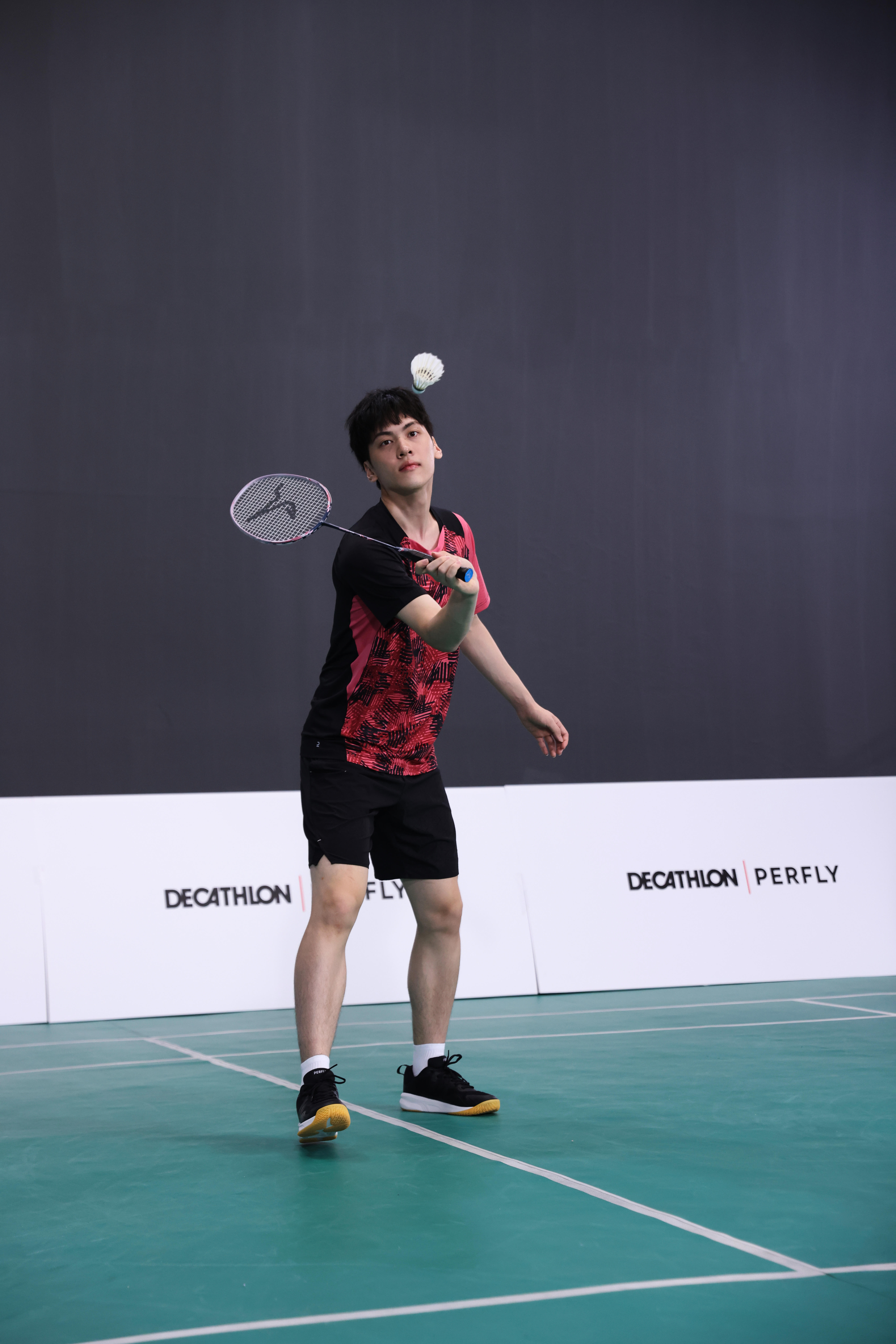 Men’s Badminton Shoes - Sensation 530 Black - PERFLY