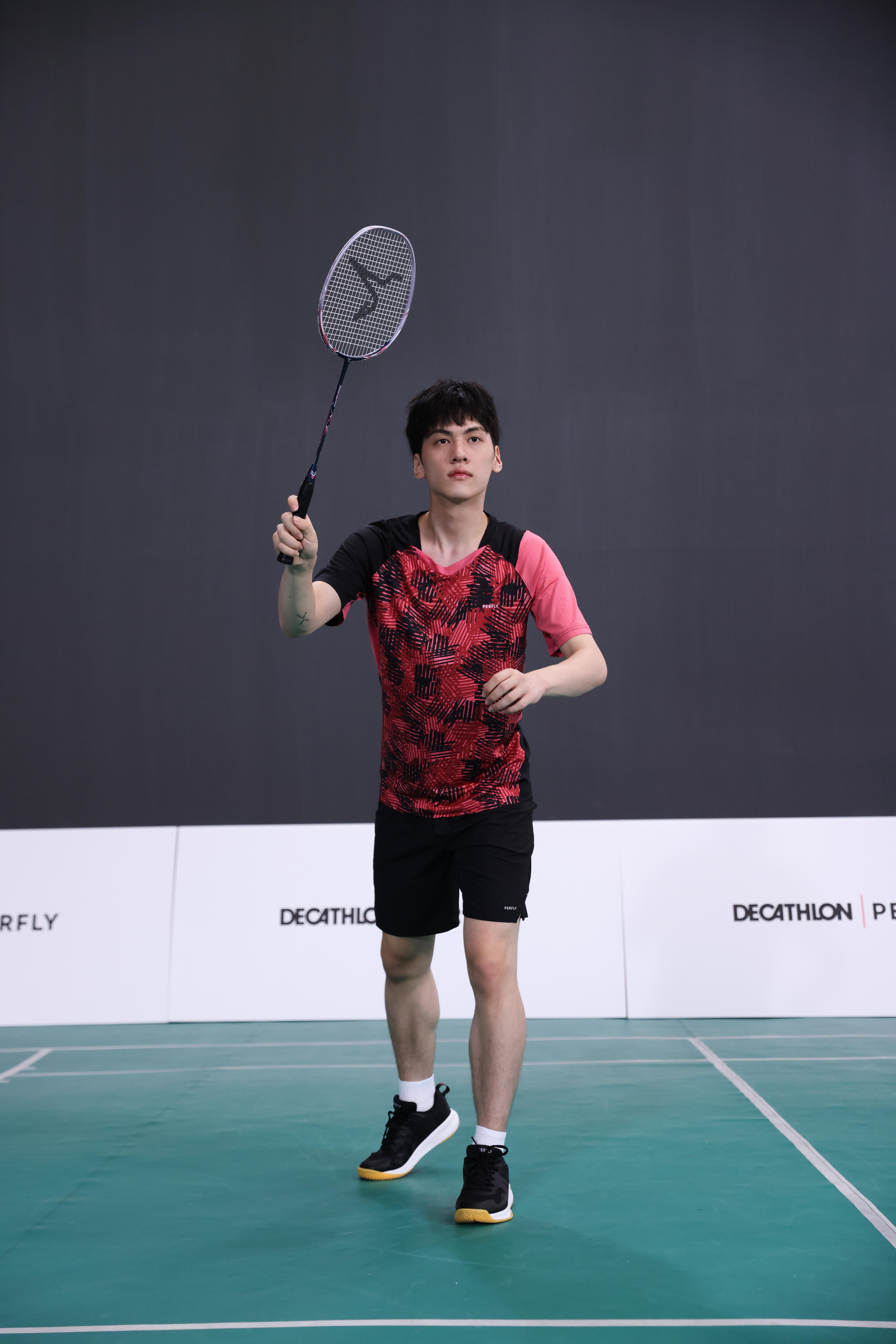 Men’s Badminton Shoes - Sensation 530 Black - PERFLY