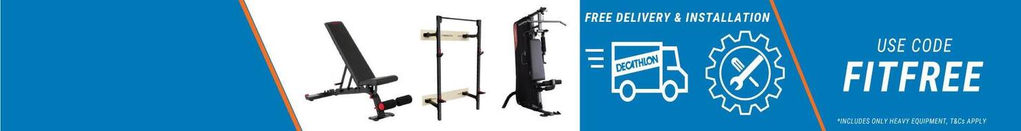 Gym Bench & Squat Rack