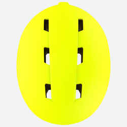 KIDS’ SKI HELMET H100 NEON YELLOW