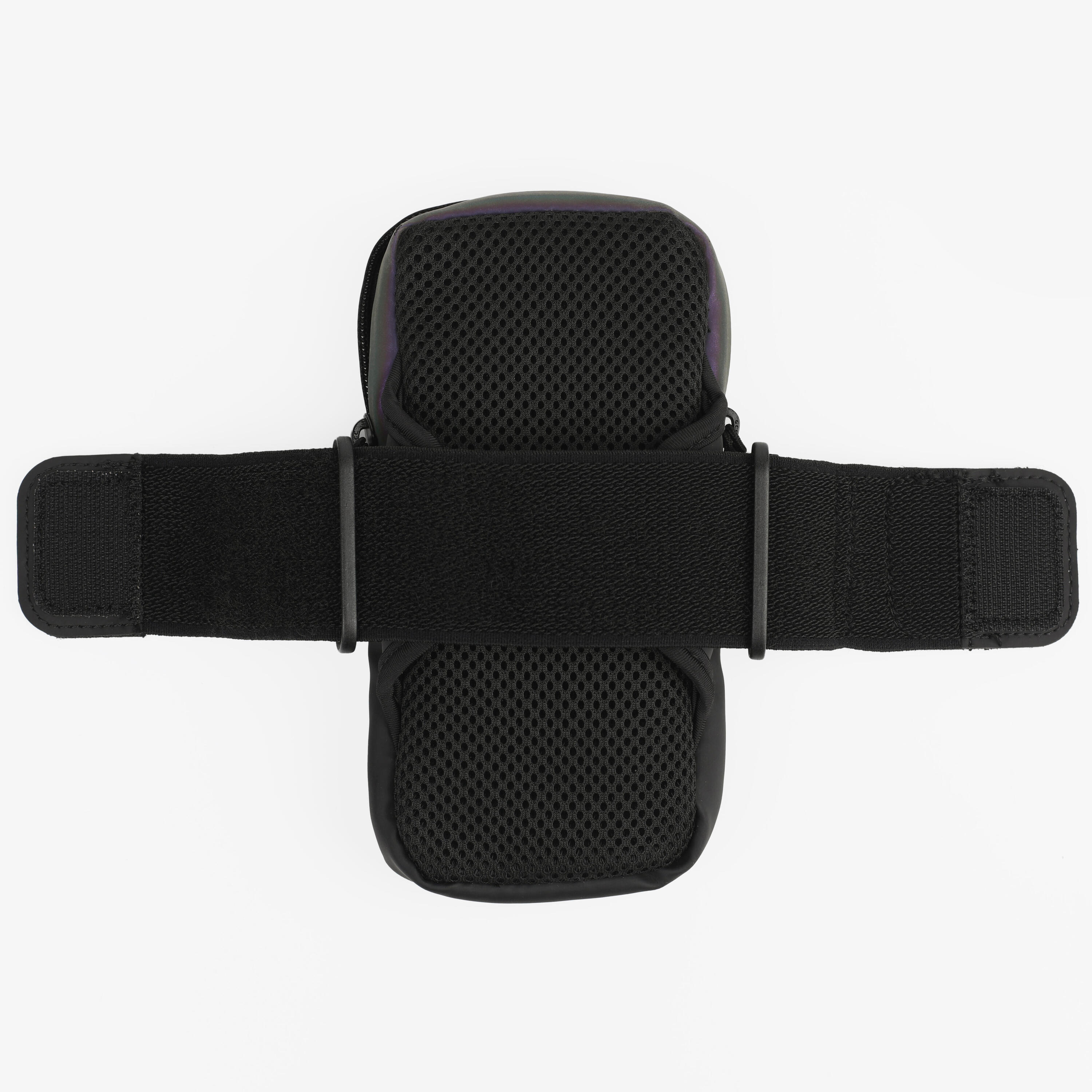 Braçadeira de Telemóvel para Corrida Adulto - KIPRUN Multibolsos Preto 9/14