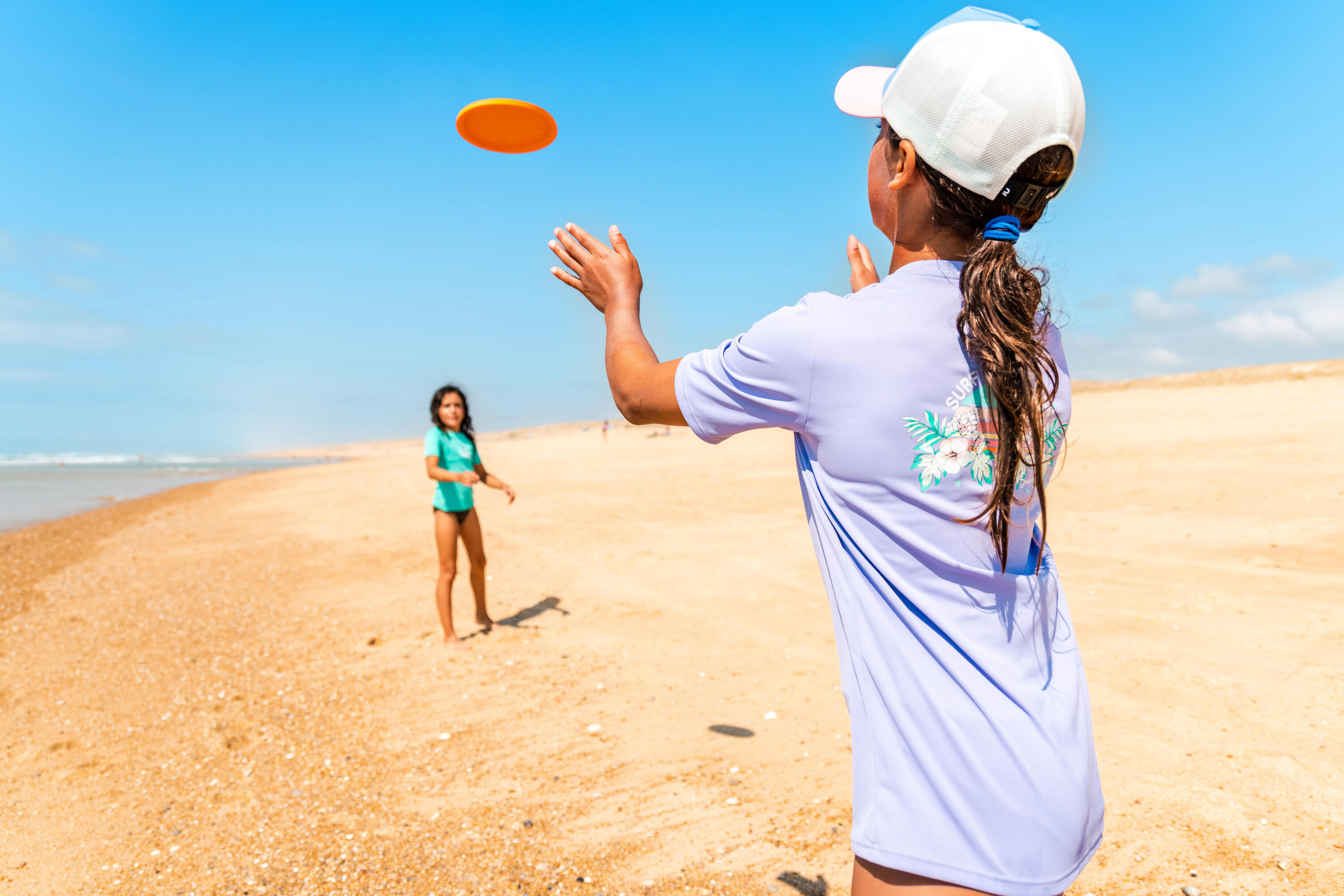 Flying disc morbido bambino rosso-giallo 10/16