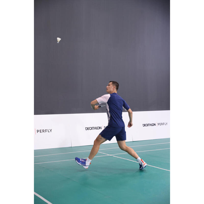 Badmintonracket voor volwassenen BR Sensation 590 blauw marineblauw