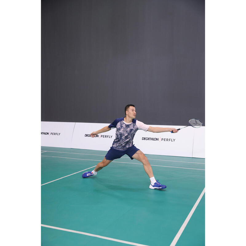 Raquette de Badminton Adulte BR Sensation 590 - Bleu Marine