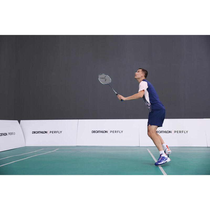 Badmintonracket voor volwassenen BR Sensation 590 blauw marineblauw