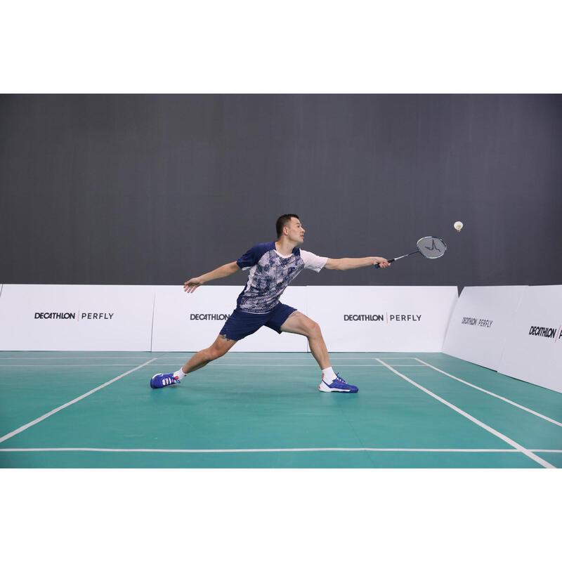 Badmintonracket voor volwassenen BR Sensation 590 blauw marineblauw