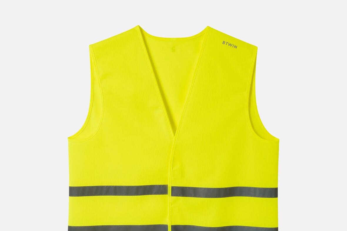 B'TWIN-HIGH VISIBILITY VEST