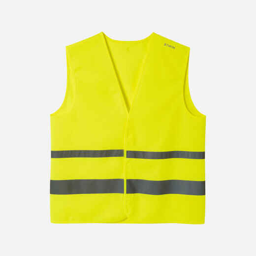 
      Adult High Visibility Cycling Safety Vest - Neon Yellow
  