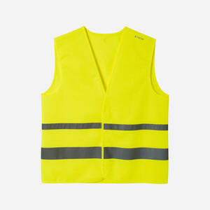 Chaleco Seguridad Alta Visibilidad Ciclismo Amarillo Fluorescente
