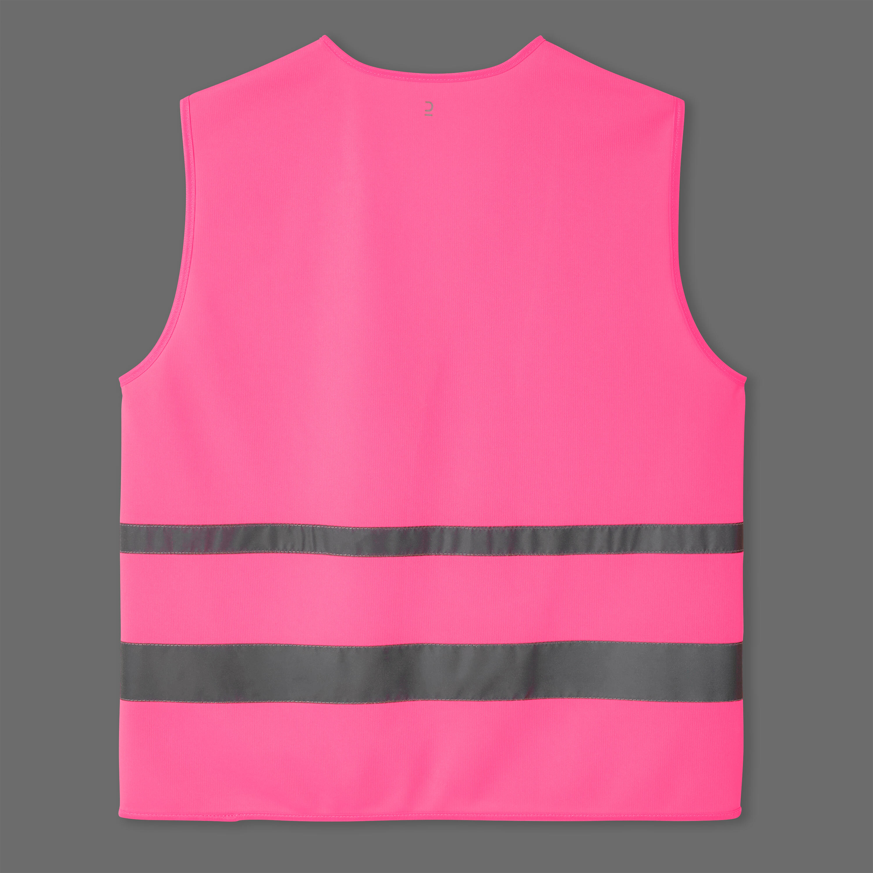 Adult High Visibility Cycling Safety Vest - Neon Pink 2/3