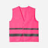 Adult High Visibility Cycling Safety Vest 560 - Neon Pink