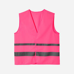 GILET DE SECURITE HAUTE VISIBILITÉ VELO JAUNE FLUO