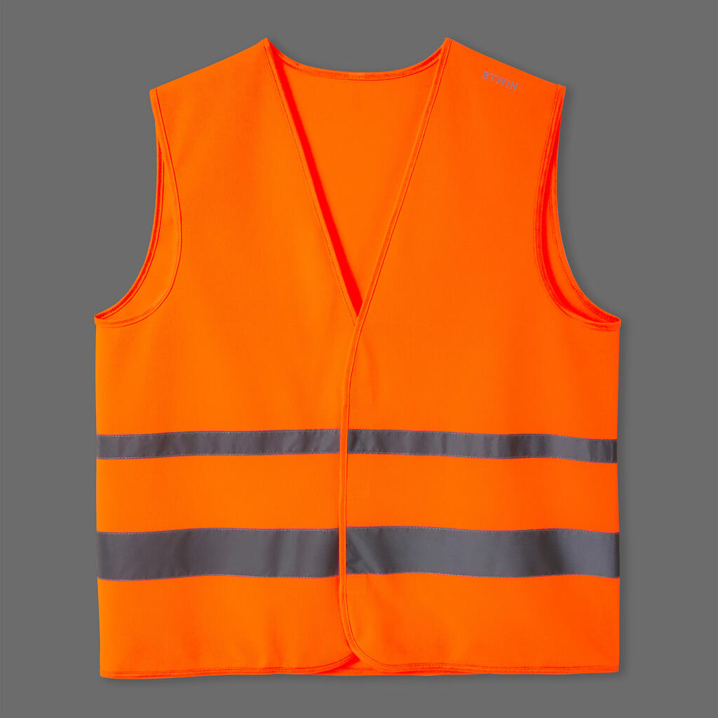 Adult High Visibility Cycling Safety Vest 560 - Neon Yellow