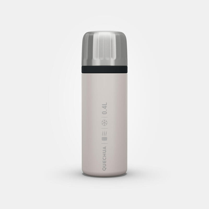 Bouteille inox isotherme avec filtre à thé 0,4L, de randonnée et camping