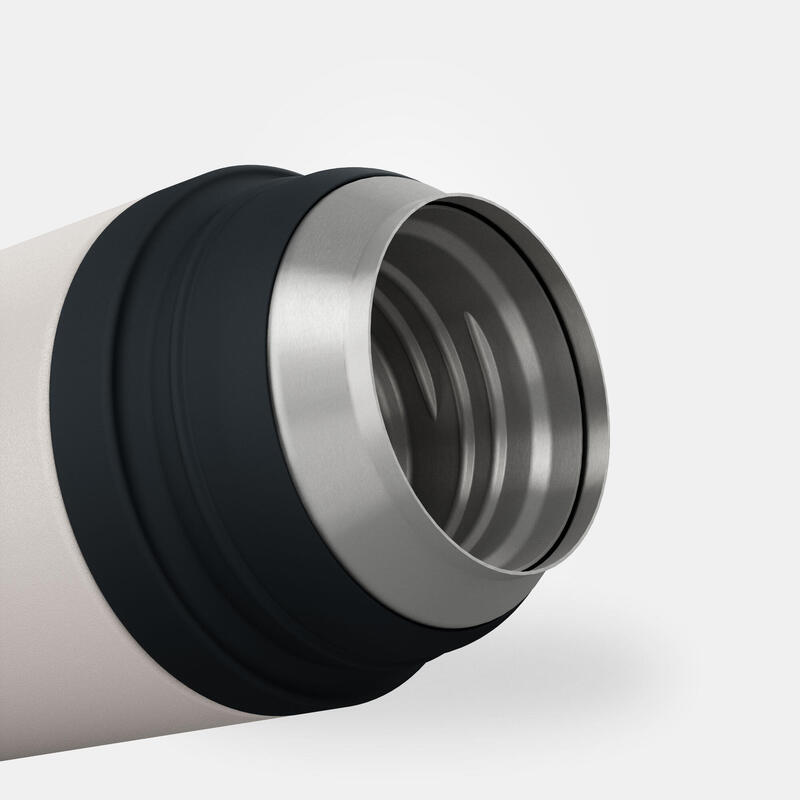 Garrafa inox térmica com filtro de chá 0,4L, caminhada e campismo