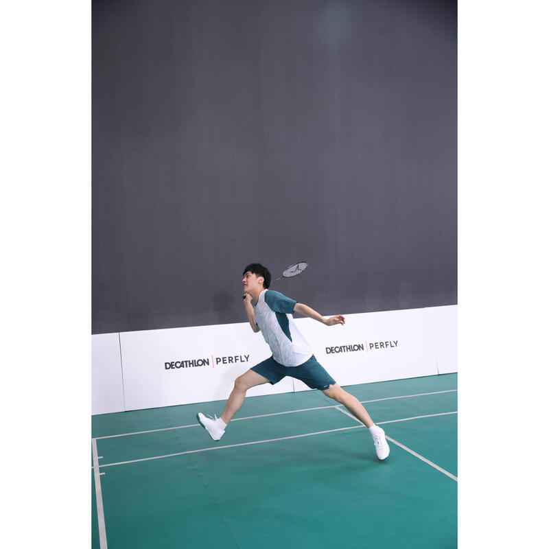 MEN BADMINTON T-SHIRT LITE 560 WHITE