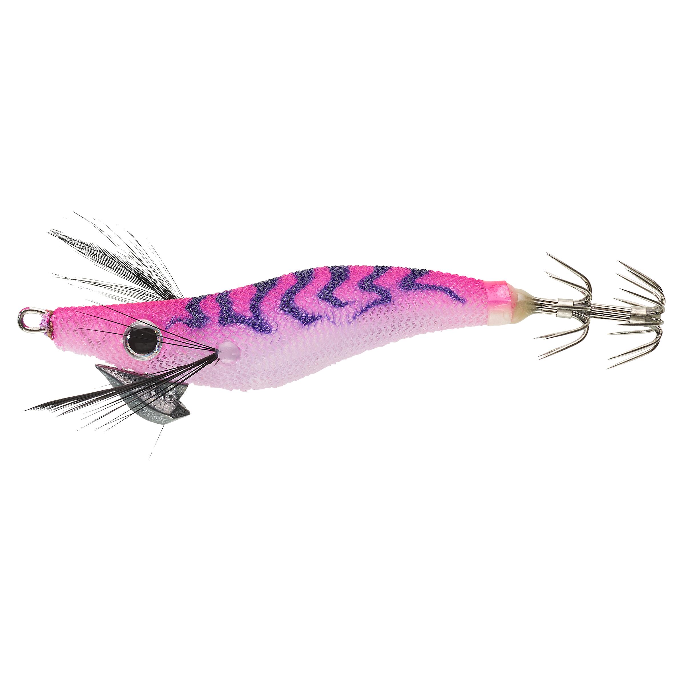 Sea fishing for cuttlefish and squid sinking jig EBI S 1.8/85 Pink 1/3
