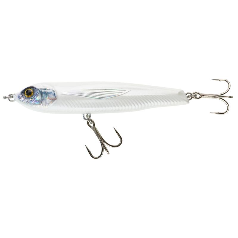 Stickbait Pesca Mar Señuelo Exofly 130 F Blanco