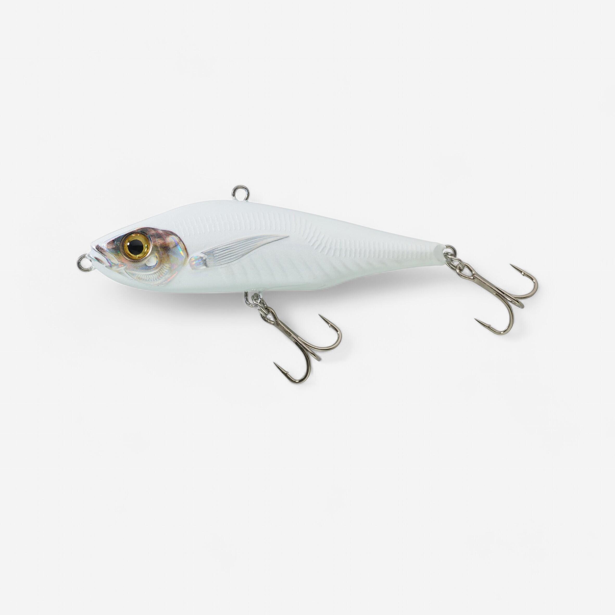 Caperlan - Poisson Nageur Ajivib 100 Us Blanc Pêche Au Leurre En Mer - Poisson Nageur - Peche - Blanc - Taille Unique - Decathlon