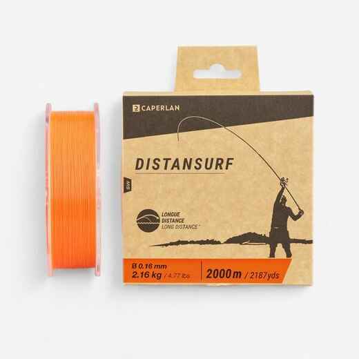 
      Makšķerēšanas aukla "Distansurf" 16/100, oranža
  