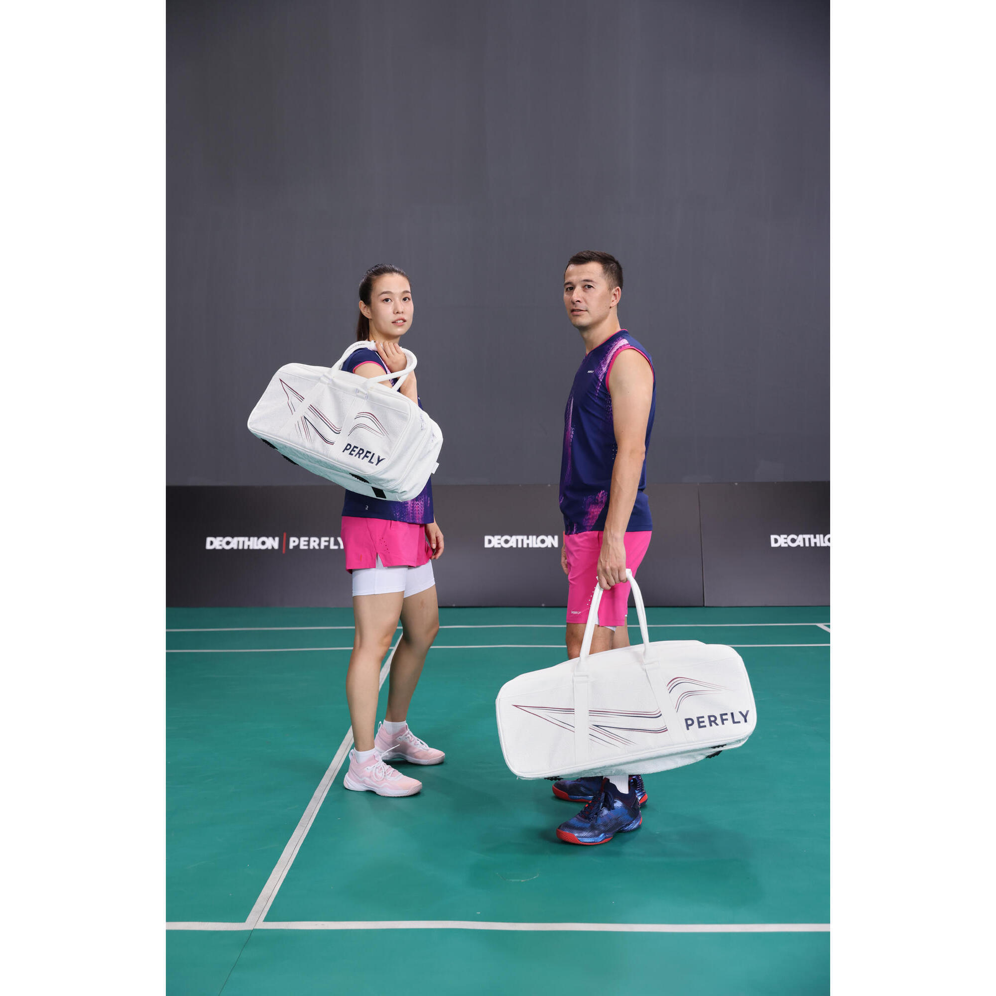 CAPA DE RAQUETE DE BADMINTON BL 990 BRANCO 21/29