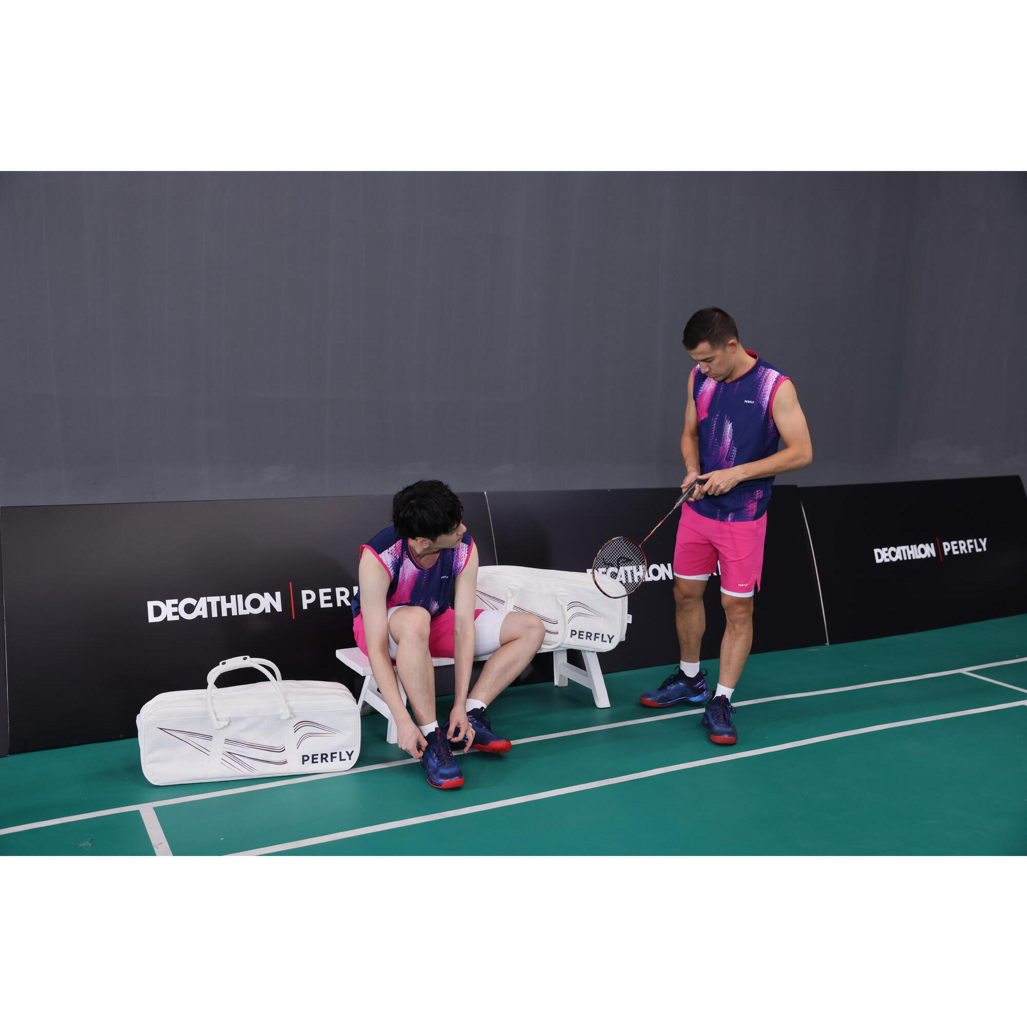 CAPA DE RAQUETE DE BADMINTON BL 990 BRANCO 20/29