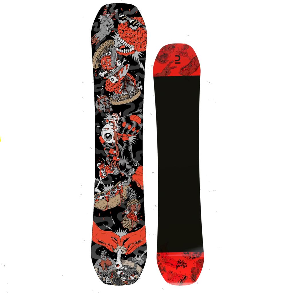 Unisex All Mountain & Freestyle Snowboard Park & Ride 500