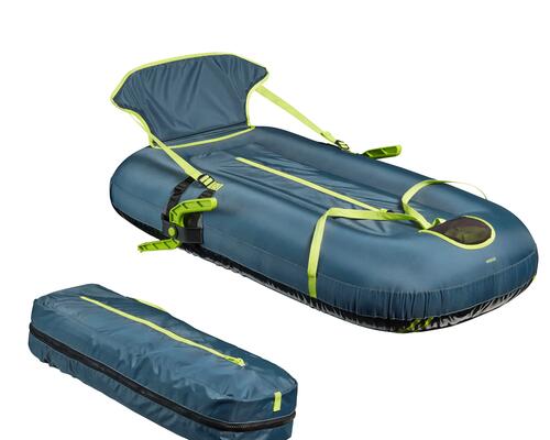 Adult and kids' Pumpslide inflatable sledge