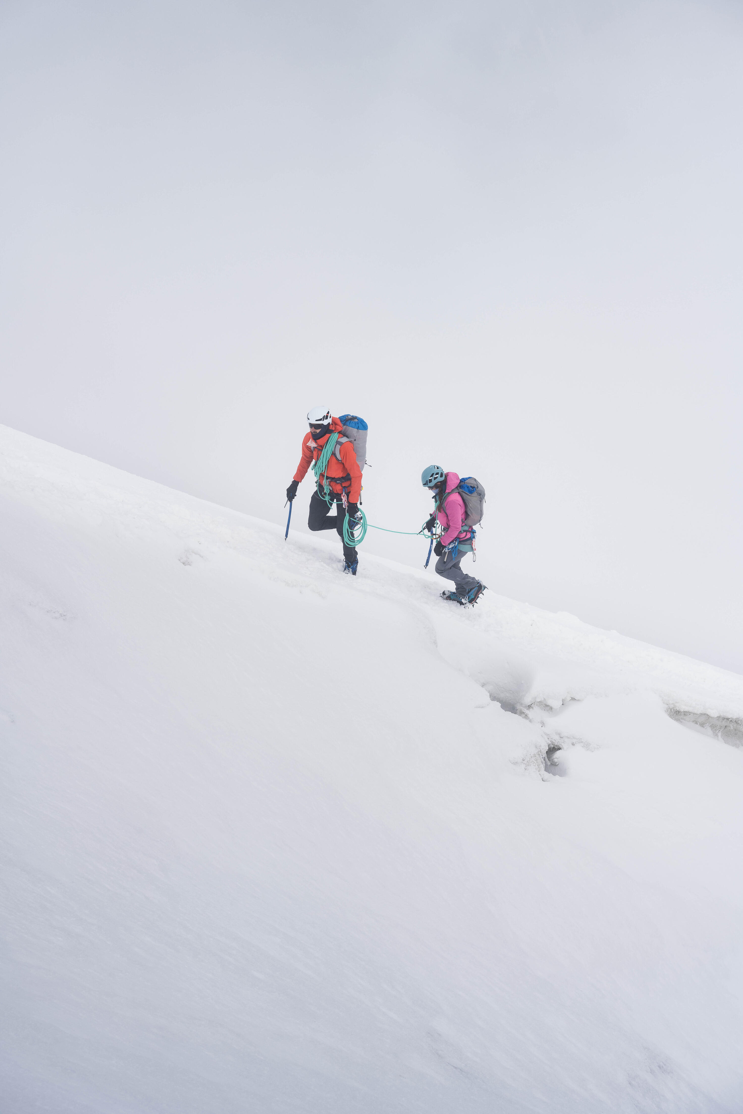Cortaviento de escalada y montaña con capucha Mujer Simond Sprint 13/14