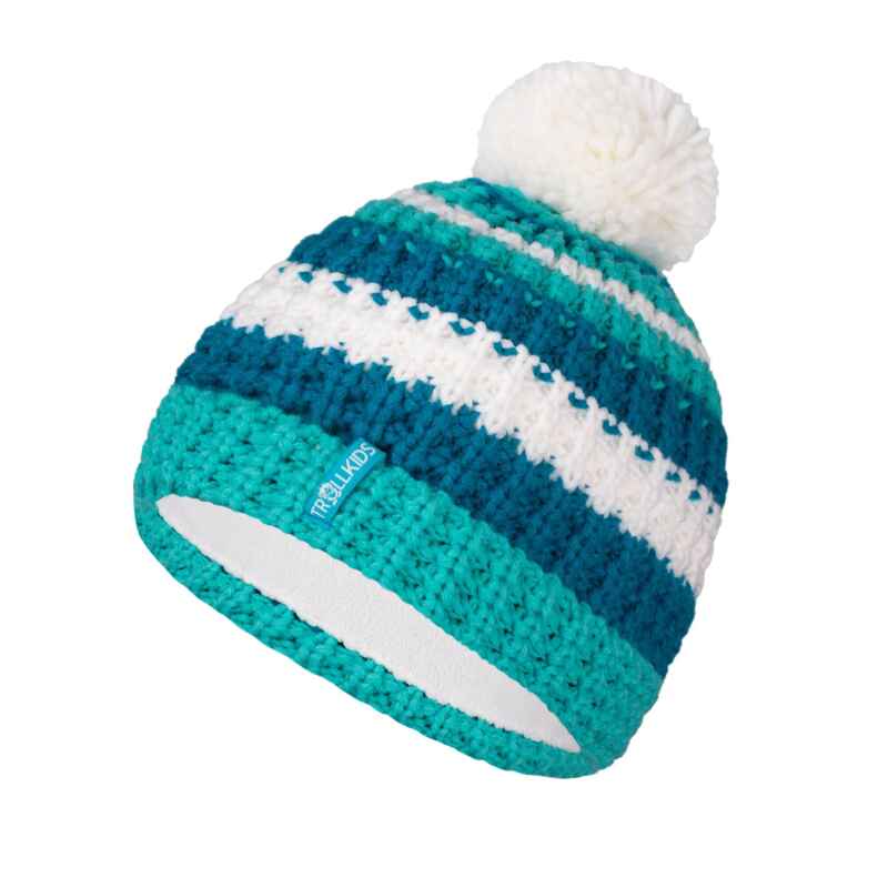 Skimütze Hallingdal Bobble Cap light petrol, türkis