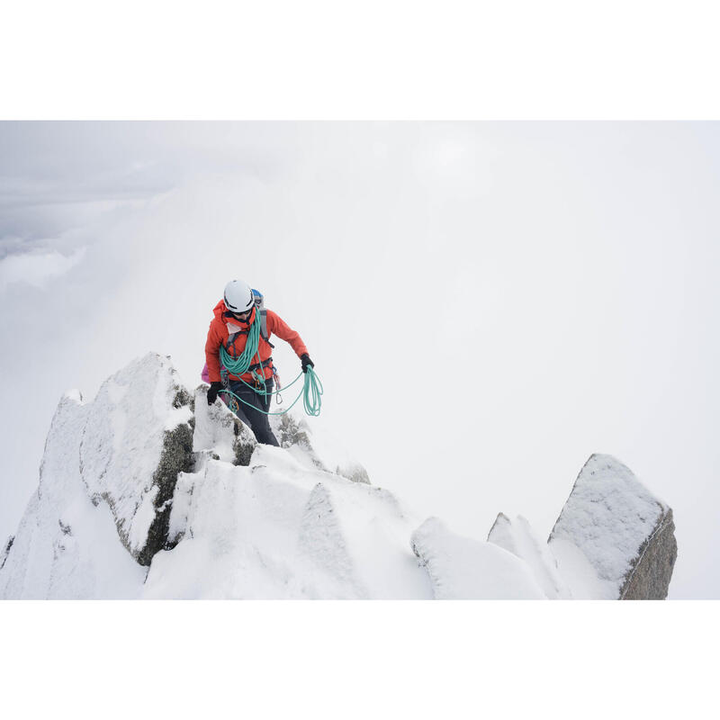 Casaco Corta-vento de Alpinismo Homem - Vermelho vivo