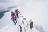 Ботинки для альпинизма женские черно-голубые ALPINISM LIGHT Simond