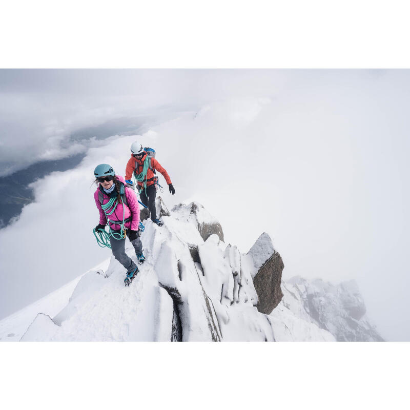 Pantaloni alpinismo donna ALPINISM LIGHT EVO grigio chiaro