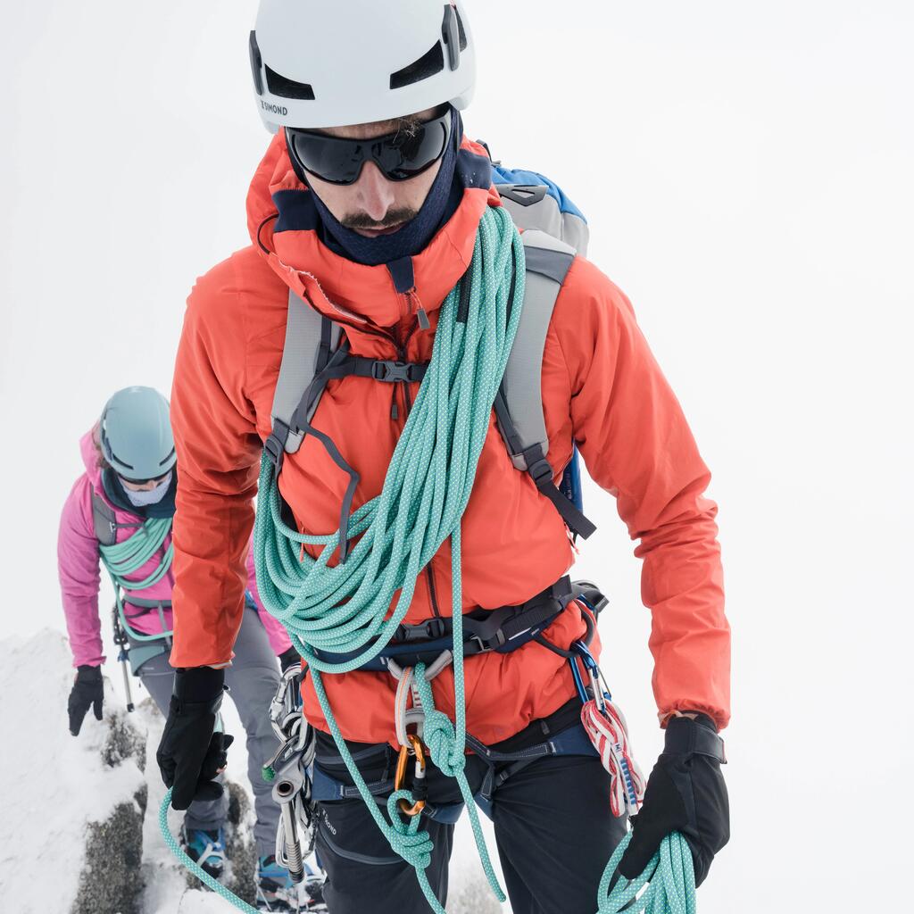 Vyriška alpinistinė neperpučiama striukė, raudona