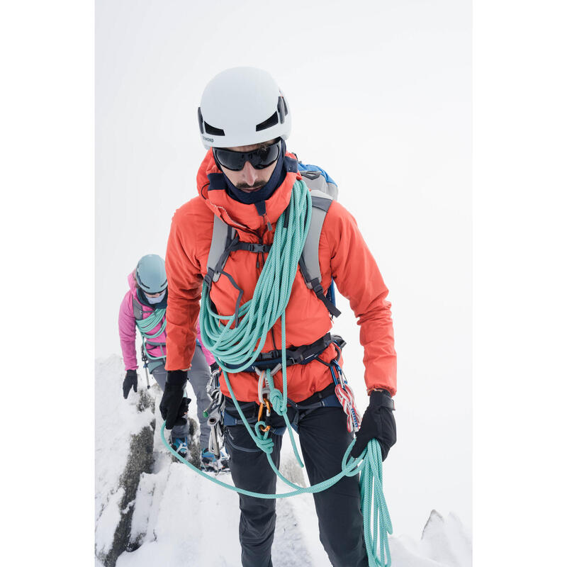 Casaco Corta-vento de Alpinismo Homem - Vermelho vivo