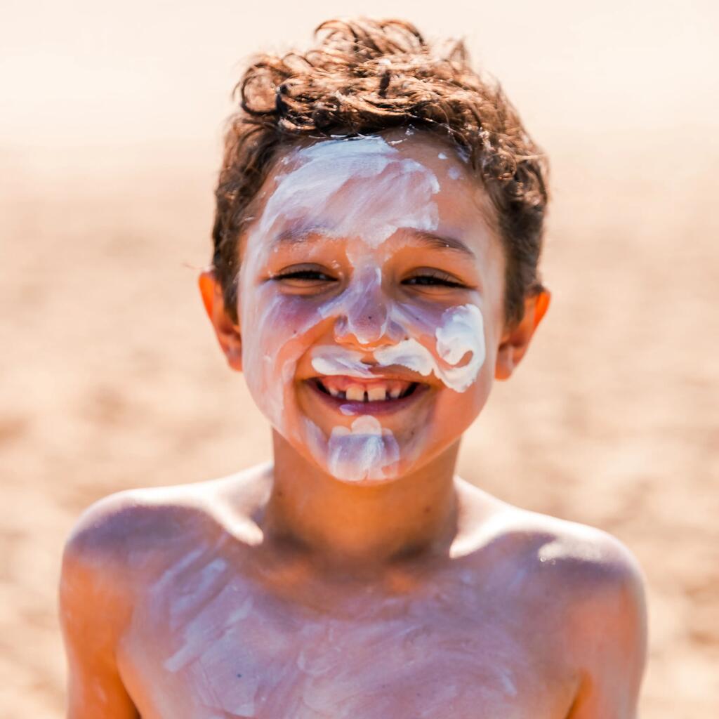 Vaikiška rutulinė mineralinė apsauga nuo saulės „SPF 50+“, 50 ml