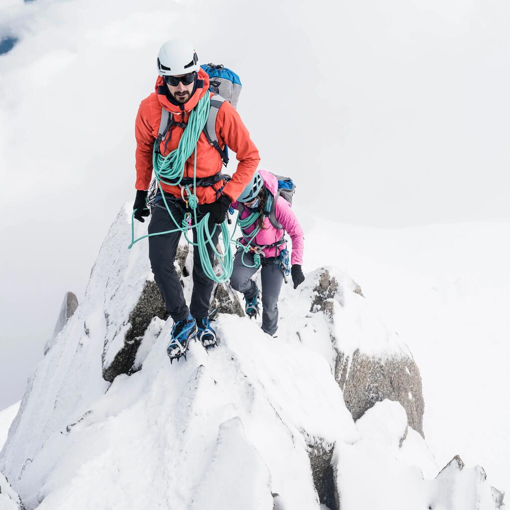 PANTALONE ALPINISM LIGHT EVO ZA PLANINARENJE MUŠKE - SIVE