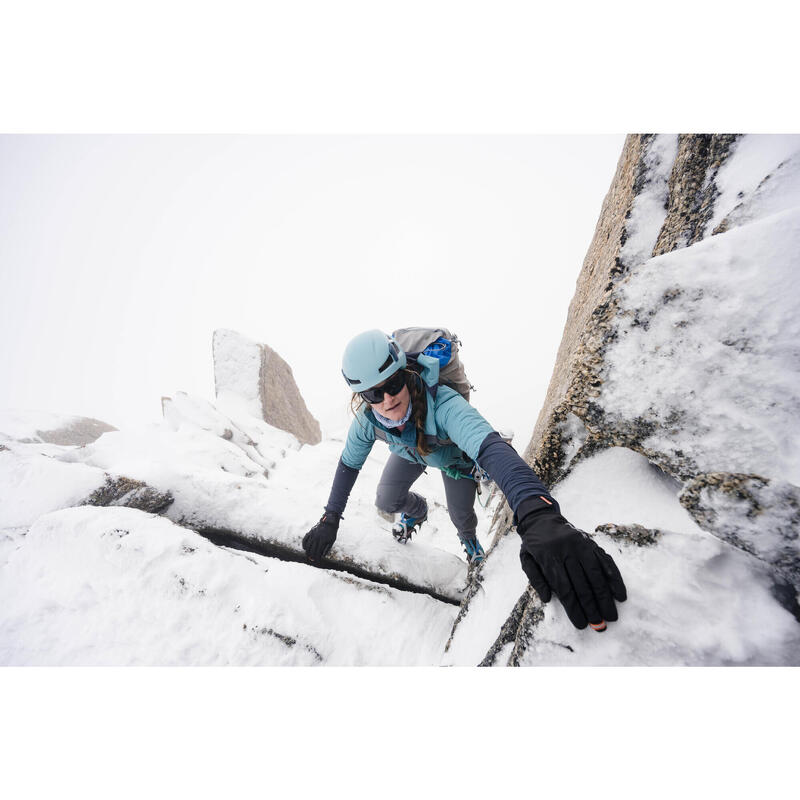 Chaqueta acolchada híbrida materia sintética alpinismo mujer