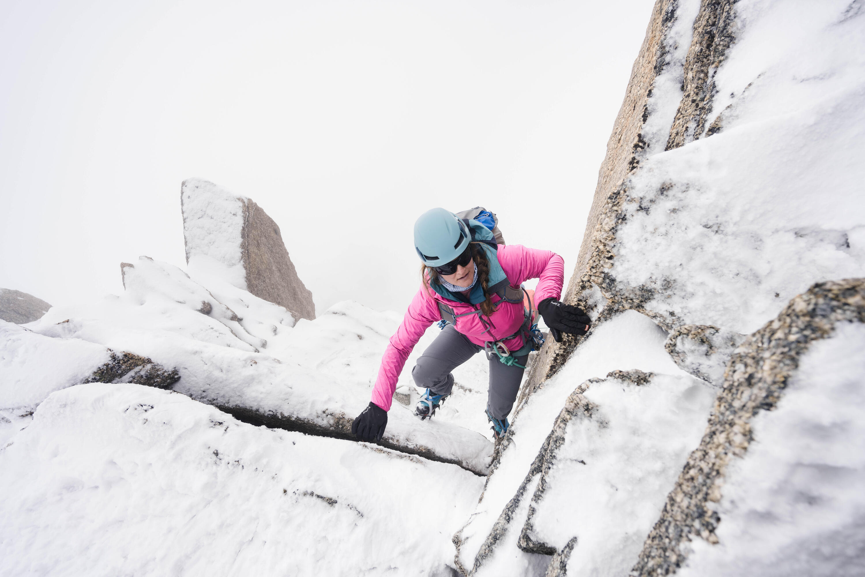 10-point mountaineering CRAMPONS CAÏMAN SEMI-STEP-IN / STEP-IN