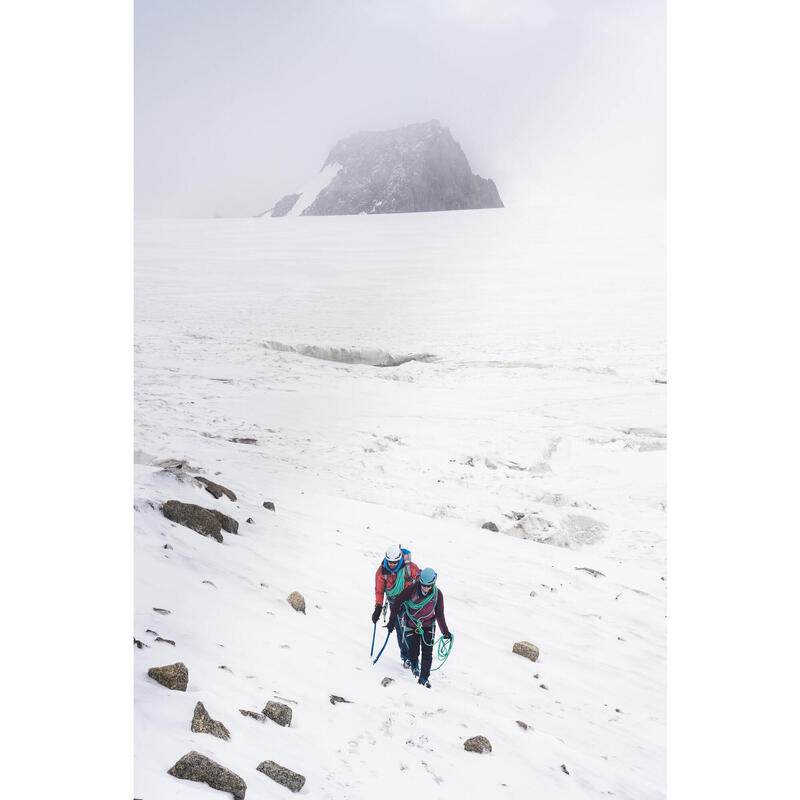 Casaco alpinismo Softshell Mulher - Vermelho Beterraba