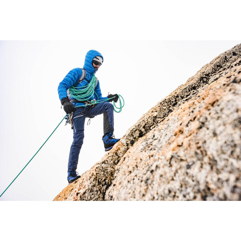 Pantalón impermeable alpinismo ICE Hombre - Azul pizarra