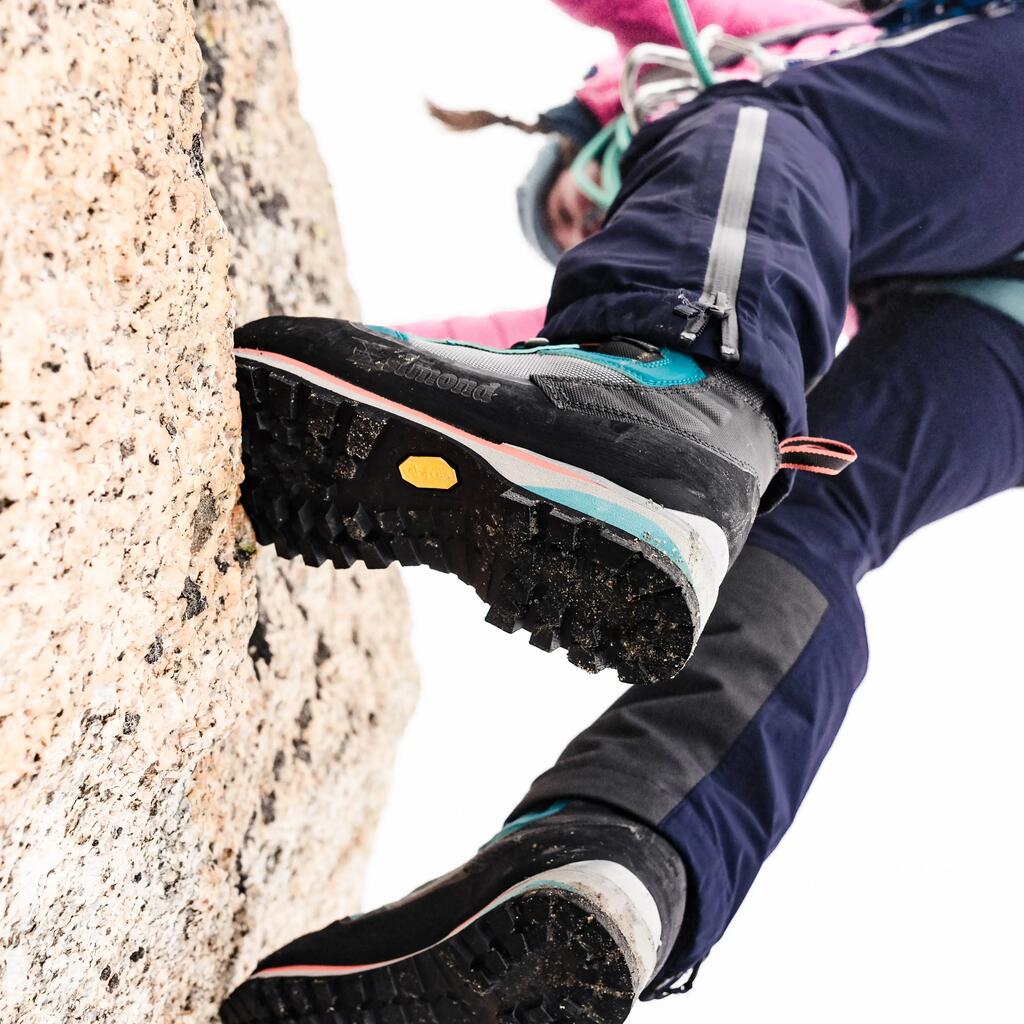 Sieviešu trīs sezonu alpīnisma apavi “Alpinism Light“, tirkīza