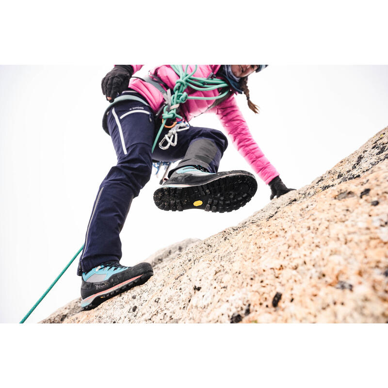 Bergsteigerschuhe Damen - Alpinism Light türkis 