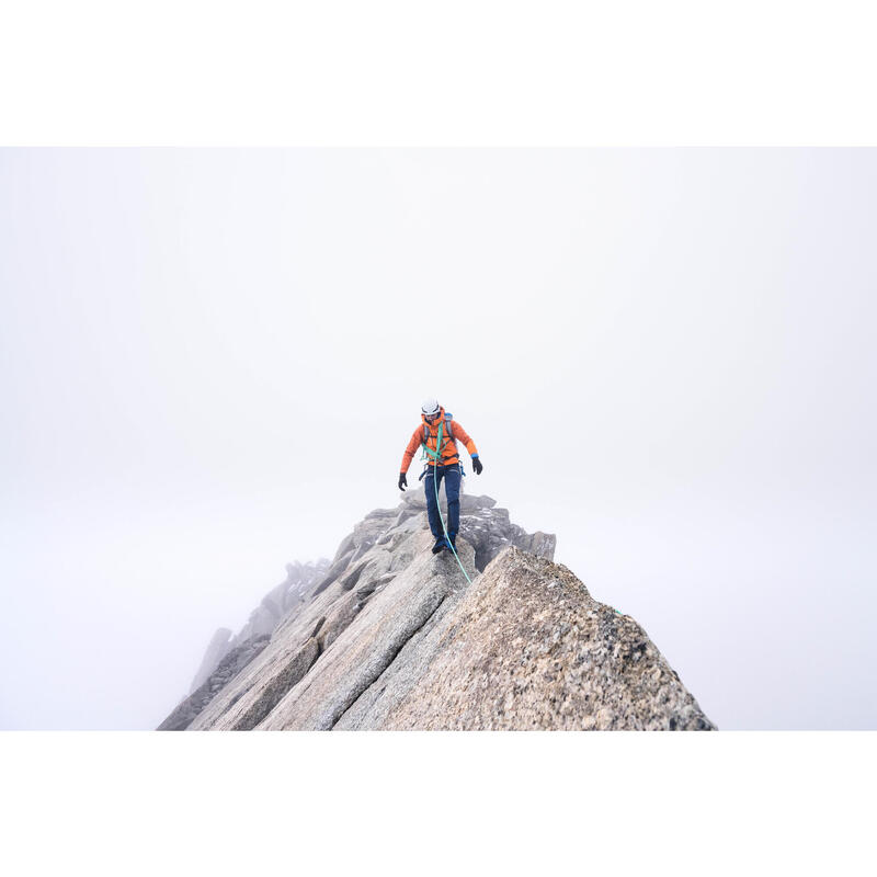 Men's Mountaineering Waterproof Jacket - Alpinism Light Orange