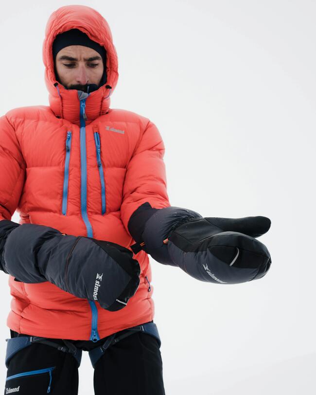 Piumino alpinismo uomo MAKALU rosso