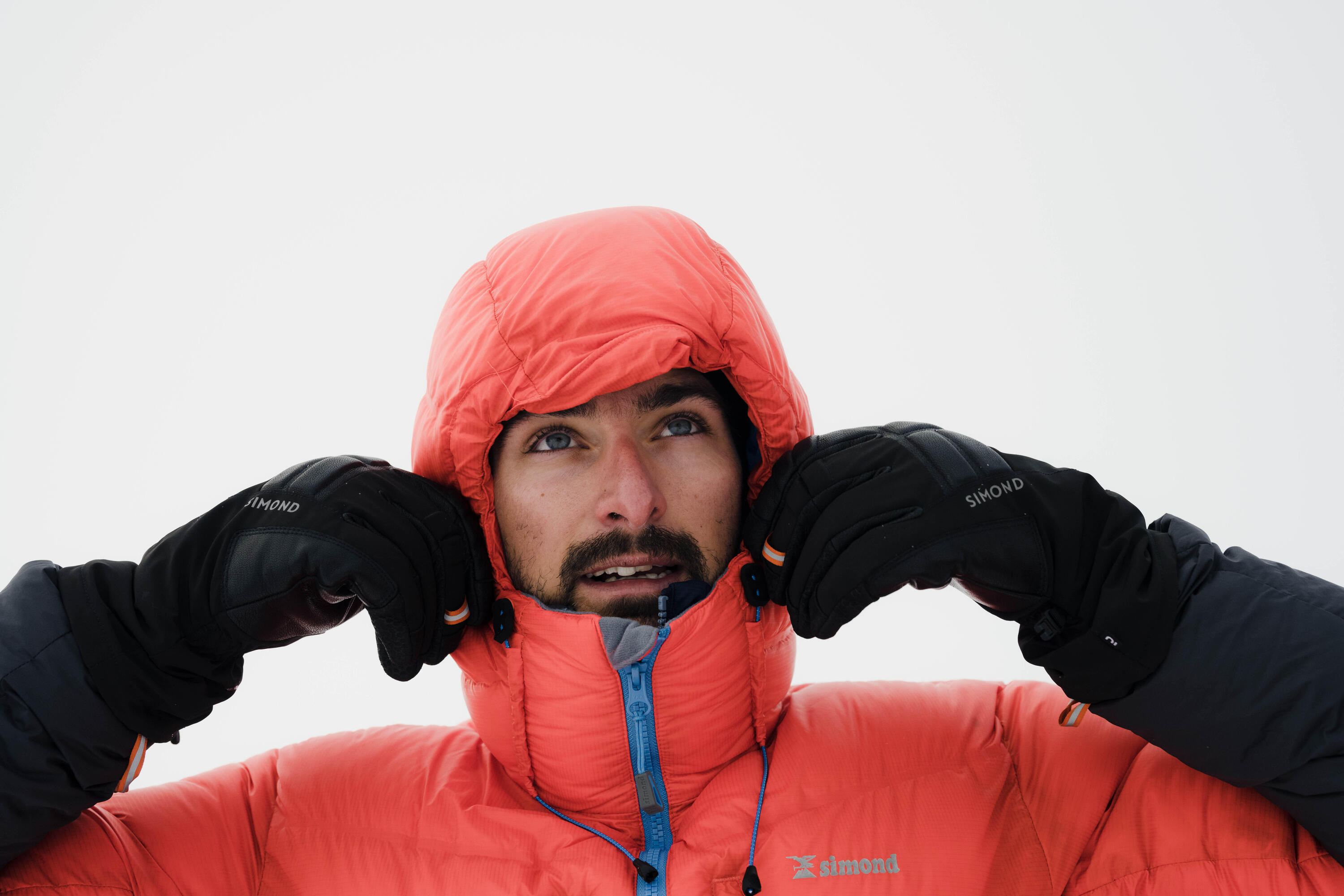 Doudoune d'alpinisme en duvet Homme - MAKALU rouge 11/16