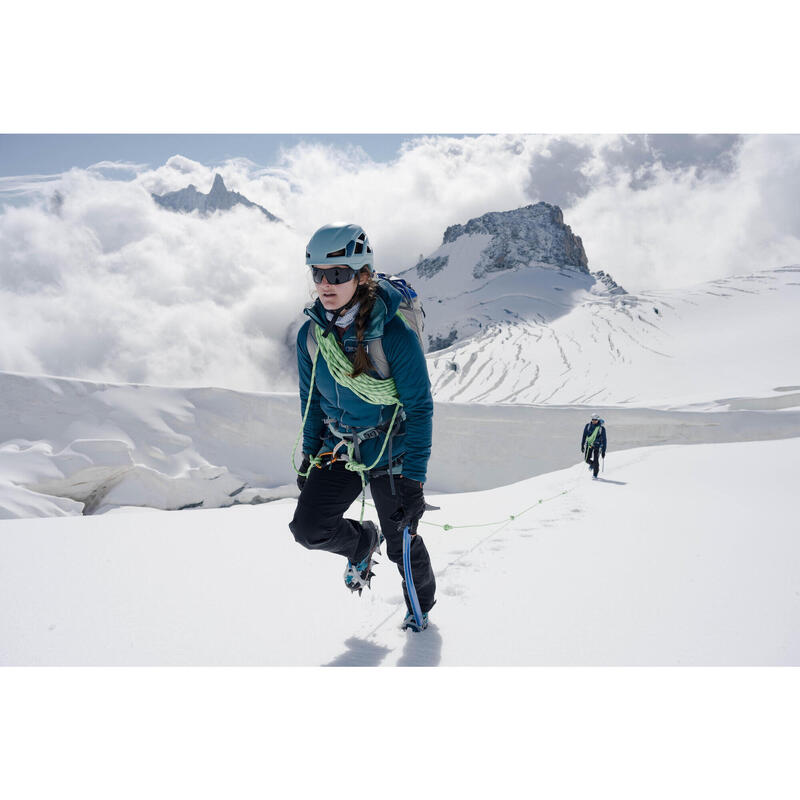 Piumino sintetico alpinismo donna ALPINISM verde scuro